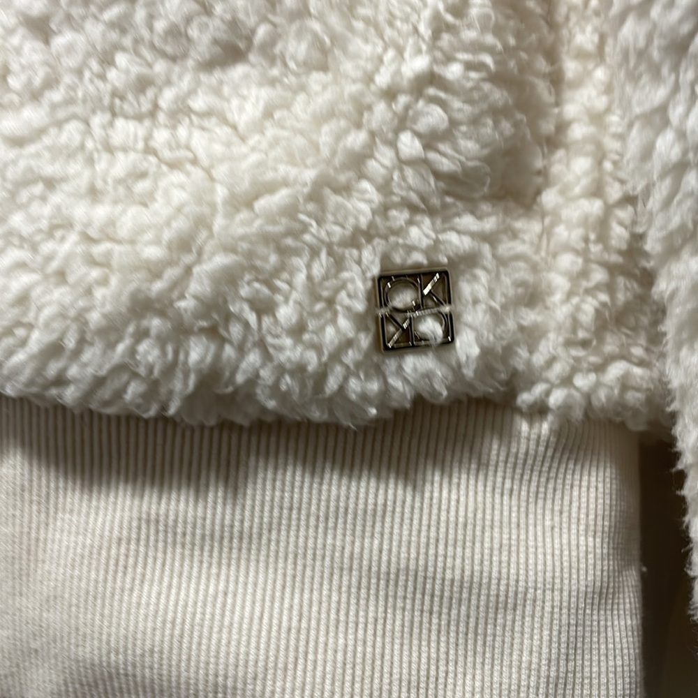Calvin Klein women’s fleece jacket m - Picture 2 of 5